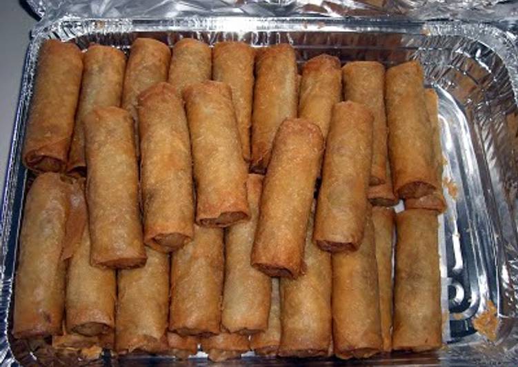 Easiest Way to Cook Perfect Pork eggrolls