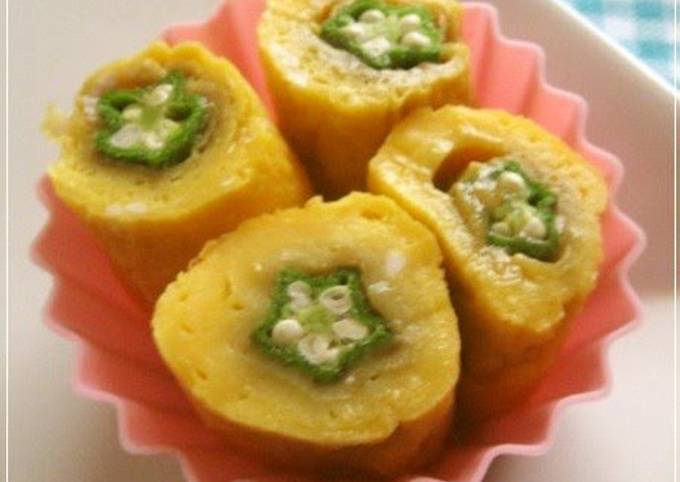 How to Prepare Gordon Ramsay Tamagoyaki Okra Flowers