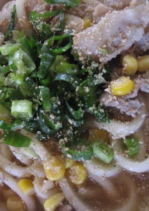 A picture of Miso Butter Udon Noodles.