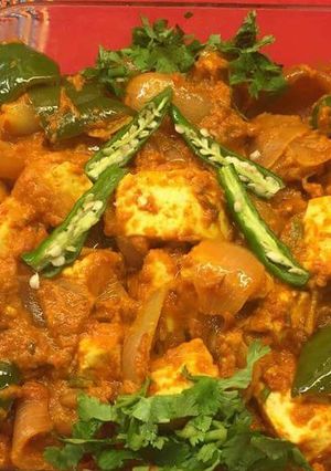 A picture of Paneer chilli.