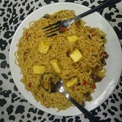 A picture of Paneer Maggie.