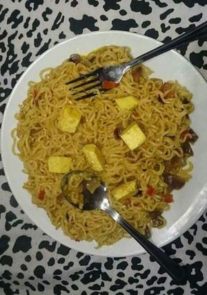 A picture of Paneer Maggie.