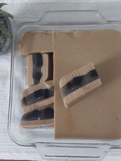 Foto resep Puding Lapis Cappucino Cincau