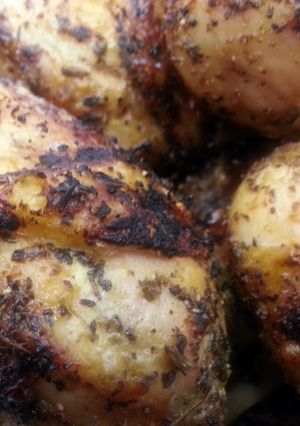 A picture of Chicken Provence.