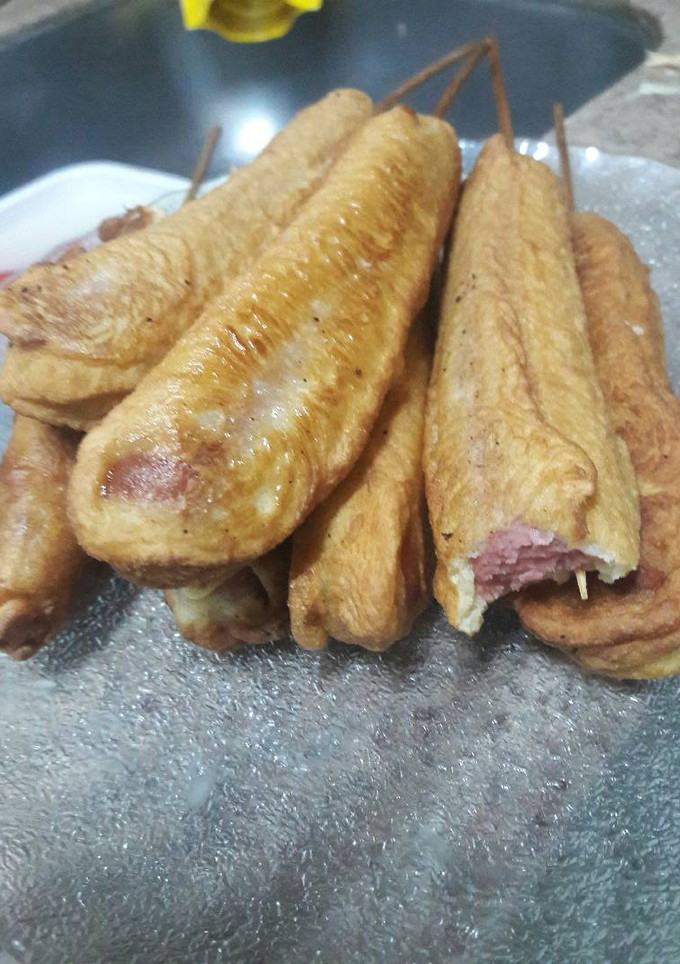 Una foto de Banderillas de salchicha