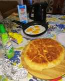 Tortilla a la mantequilla (pan de cuarentena)