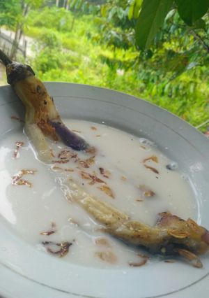 Foto resep Terong bakar Kuah santan <Tarung babanam Banjar>