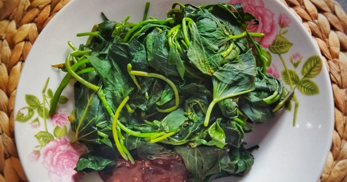 Resep Rujak Daun Ubi oleh Farhah - Cookpad