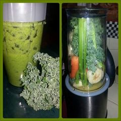 A picture of Kale GREEN juice.