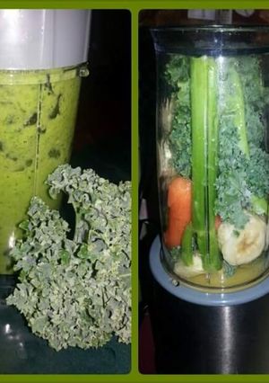 A picture of Kale GREEN juice.