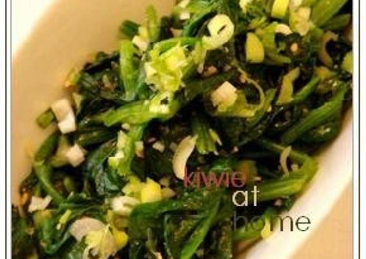 Steps to Prepare Quick Packed with Iron! Spinach Namul