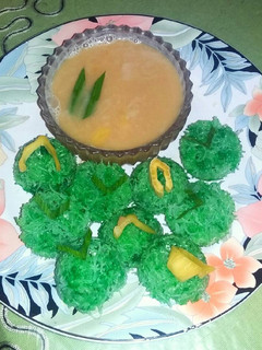Foto resep Putu mayang bihun kuah nangka