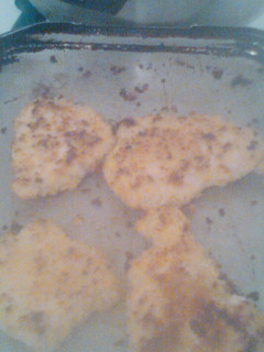 A picture of Chicken Milanese.