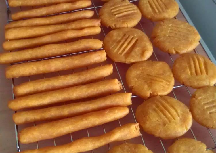 Recipe of Favorite Vickys Cheese Straws, GF DF EF SF NF