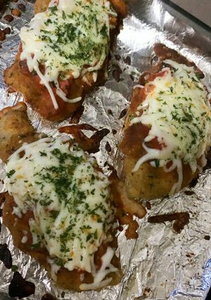 Foto resep Ayam goreng mozzarella