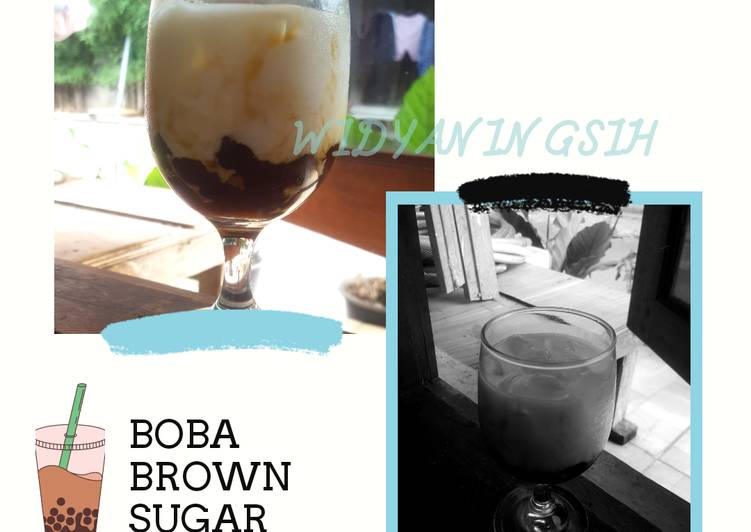 Resep Boba Brown Sugar 🤤, Bikin Ngiler