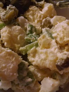 A picture of Simple potato salad.