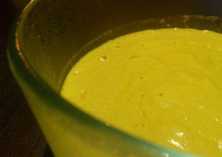 Simple Way to Prepare Homemade Easy, lazy, raw mango pudding