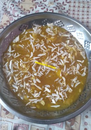 A picture of Elastic Halwa.
