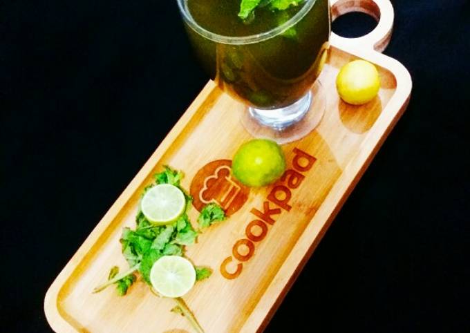 Mint lemonade (podina nimbu paani)🍋🌿 Recipe