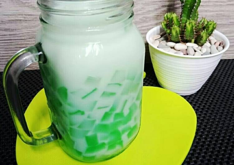 Resep Es Susu Nutrijel oleh cici_kitchen_ori - Cookpad