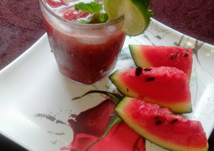 Steps to Prepare Award-winning Watermelon juice