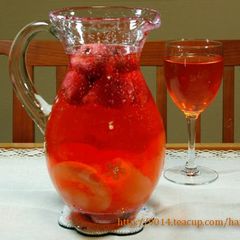 A picture of Sangria: Spring Themed Strawberry Version.