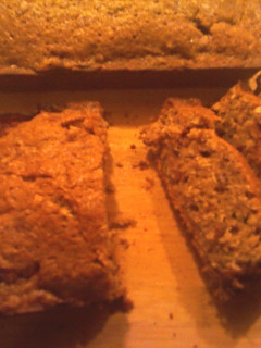 A picture of Strawberry Pecan Bread.