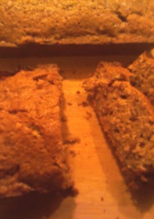 A picture of Strawberry Pecan Bread.