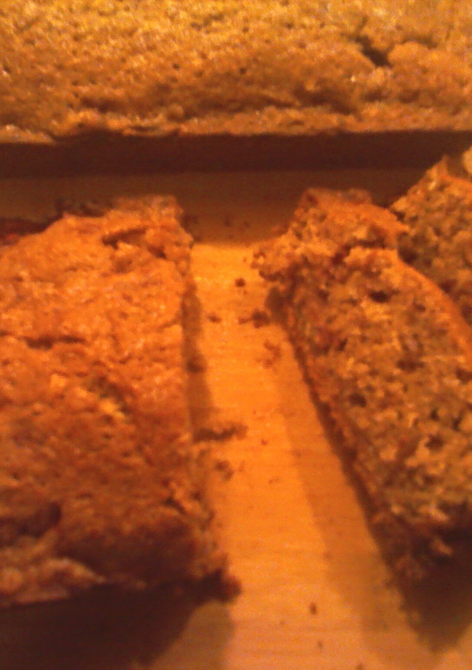A picture of Strawberry Pecan Bread.