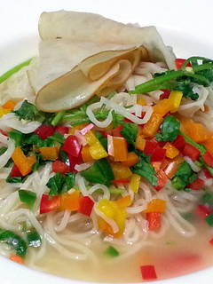 A picture of Chicken Instant Noodle Soup.
