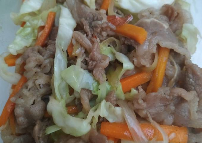 Korean beef bulgogi