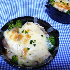 A picture of Soy Milk and Kabocha Squash Gratin.