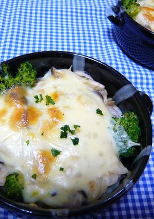 A picture of Soy Milk and Kabocha Squash Gratin.