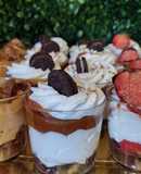 Postres Shots en vaso
