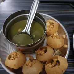 A picture of Pani puri.