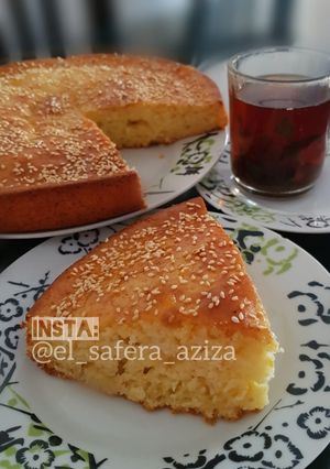 صورة لوصفة الكيكه اليوميه هشه وطريه 🍰