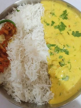 Recipe Kadhi chawal which Delicious