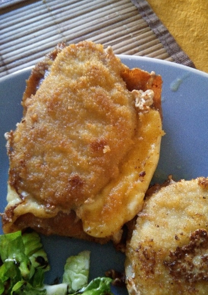 Una foto de Libritos de lomo rellenos de jamón y queso