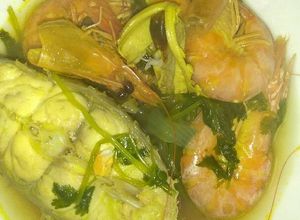 Una foto de Caldo de tilapia