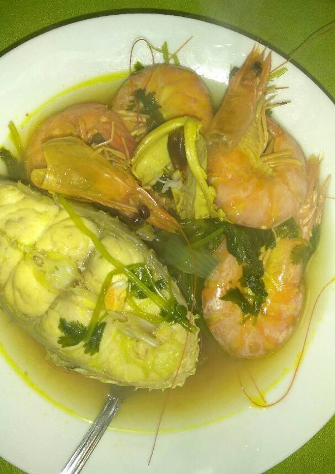 Una foto de Caldo de tilapia