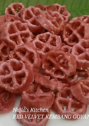 Foto resep Red Velvet Kembang Goyang