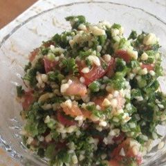 A picture of Tabbouleh Parsley Salad.