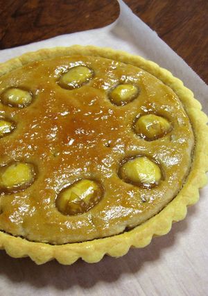 A picture of Chestnut Tart.