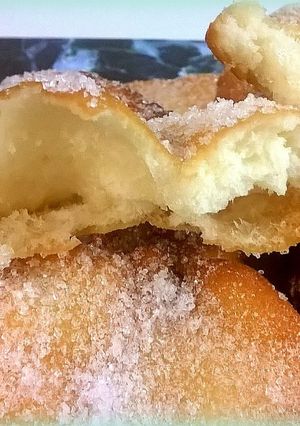 Foto di Frittelle del Luna Park sglutinate