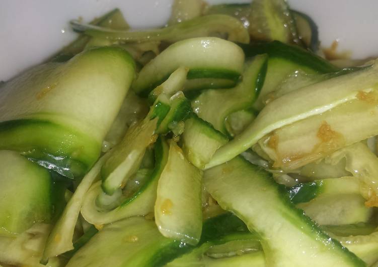 Recipe of Perfect Japanese Cucumber Salad