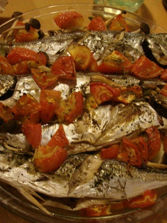 A picture of Oven-Baked Horse Mackerel.