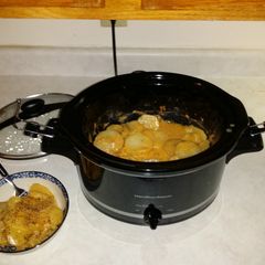 A picture of Vegetarian Scalloped Potatos.
