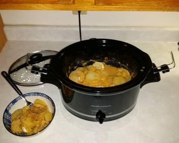 Fresh, Serving Recipe Vegetarian Scalloped Potatos Yummy