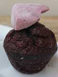 Mini Brownies Top Ice Cream